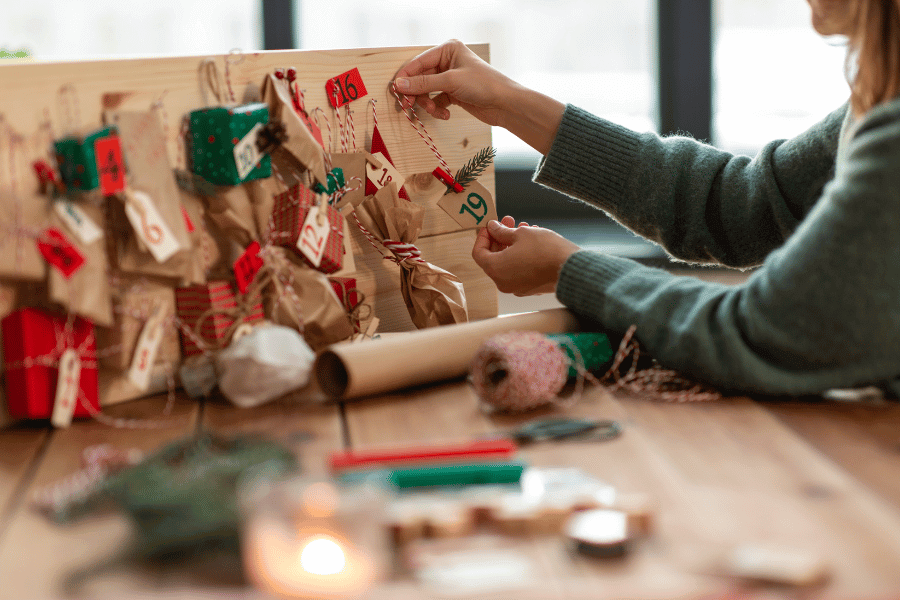 what to put in advent calendar toddler