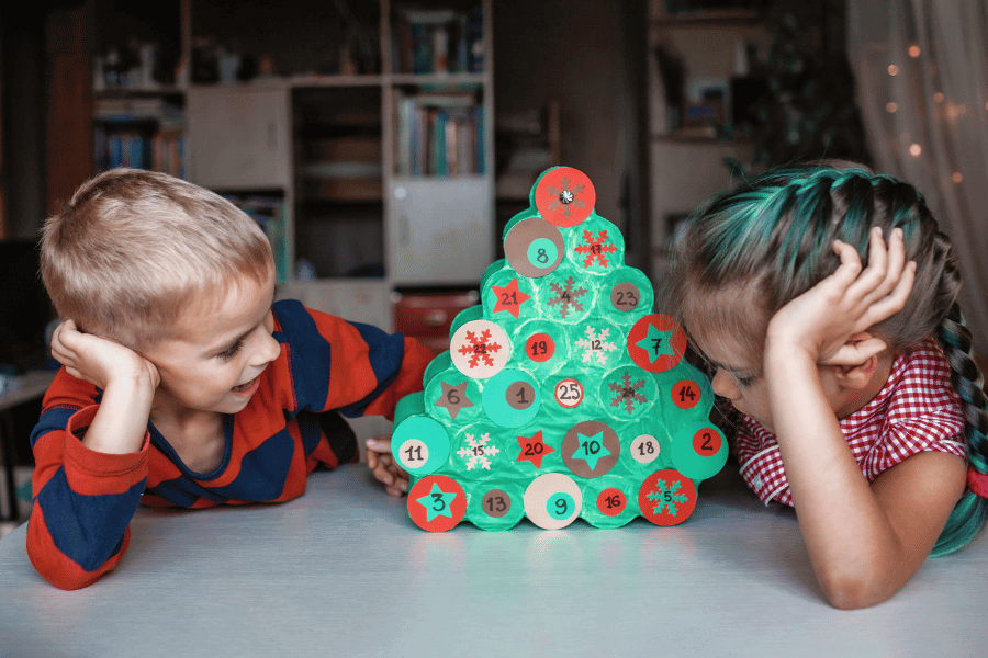 what to put in advent calendar toddler