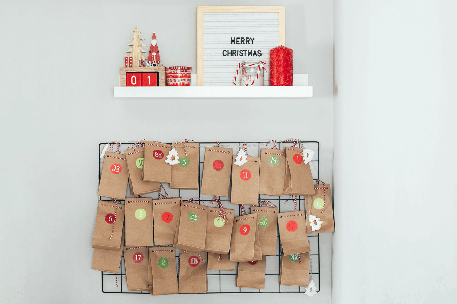 what to put in advent calendar toddler