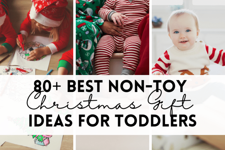 Non-Toy Christmas Gift Ideas for Toddlers