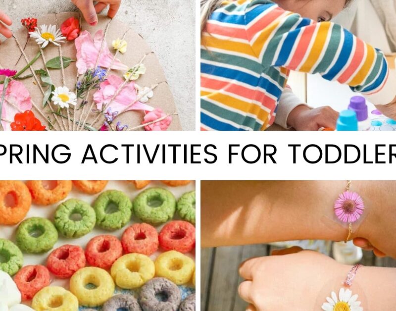28+ Easy Spring Activities for Toddlers (2026)