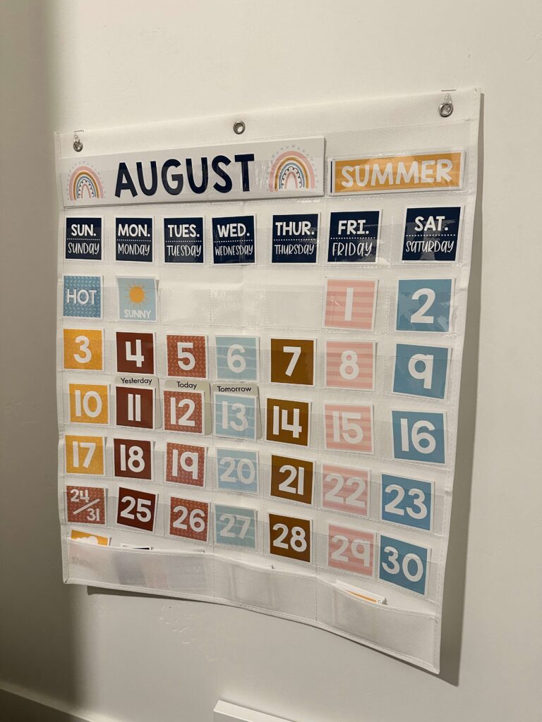 PRESCHOOL HOMESCHOOL ROUTINE