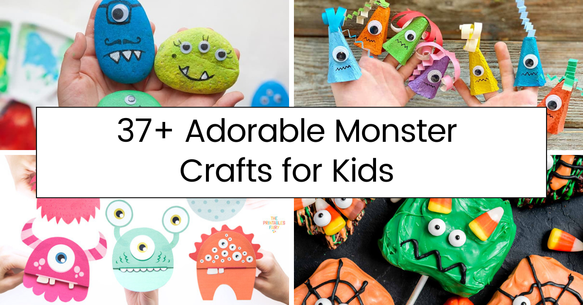 Monster Crafts for Kids