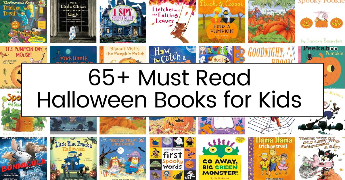65+ Must Read Hallowen Books for Kids