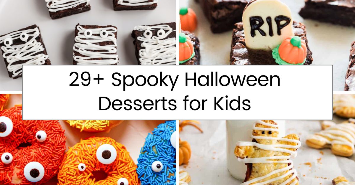 halloween desserts for kids