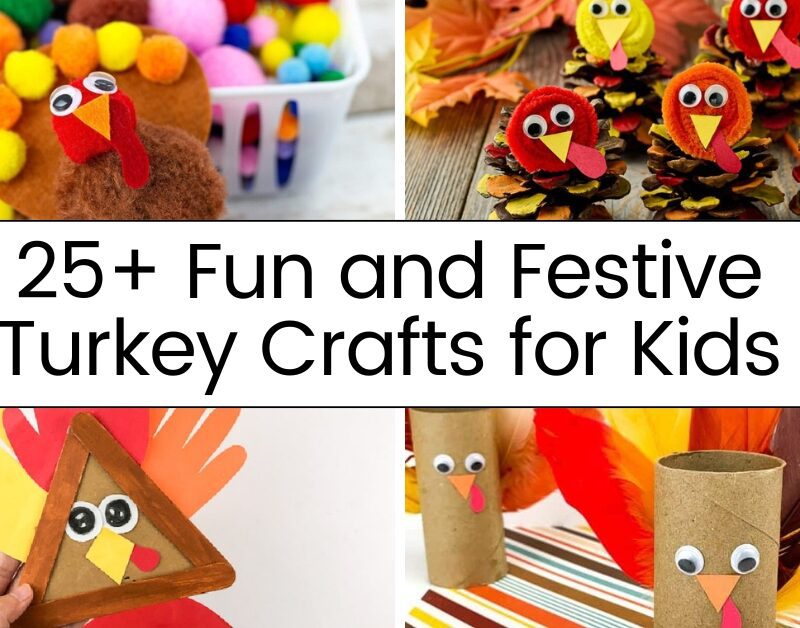 25+ Fun and Festive Turkey Crafts for Kids (2025)