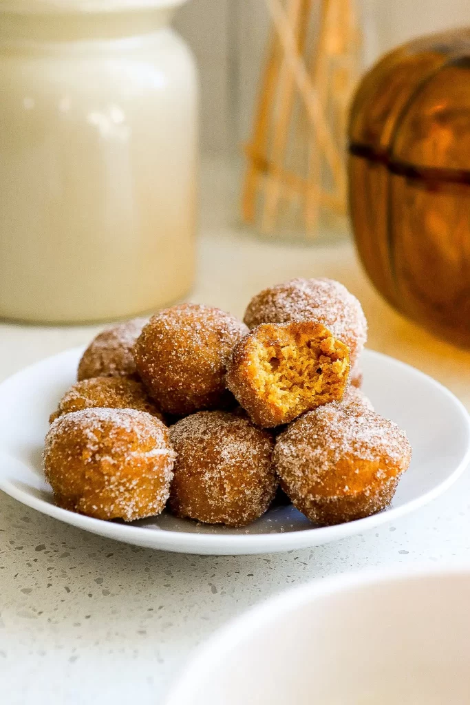 Pumpkin Donut Holes